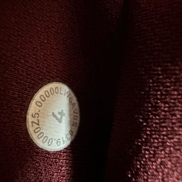 EUC Lululemon Women’s 2 Pair Athletic Workout Leggings - Red/Maroon - Size 4 - Picture 4 of 12